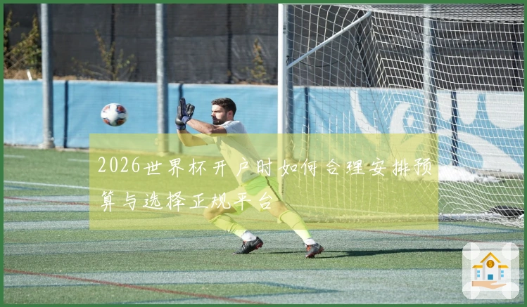 2026世界杯开户时如何合理安排预算与选择正规平台
