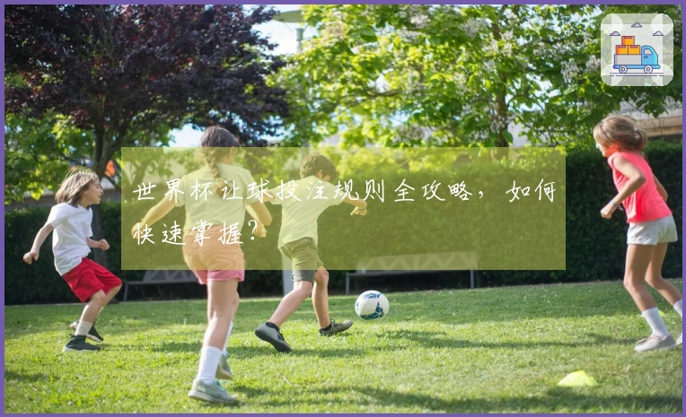 世界杯让球投注规则全攻略，如何快速掌握？