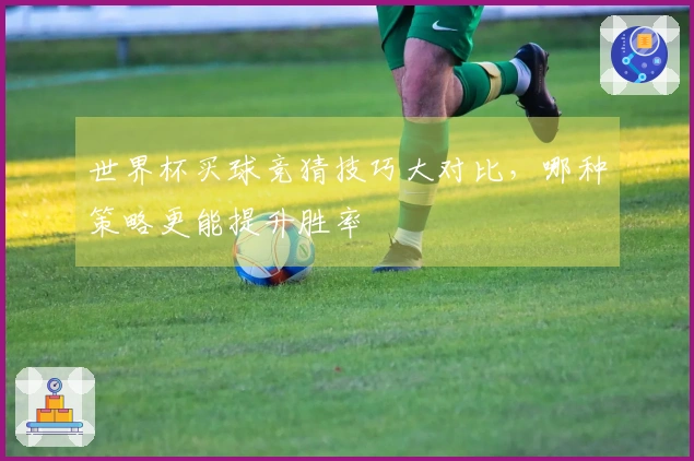 世界杯买球竞猜技巧大对比，哪种策略更能提升胜率