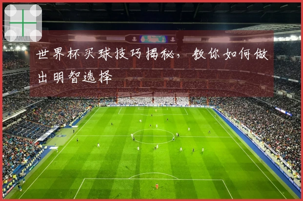 世界杯买球技巧揭秘，教你如何做出明智选择